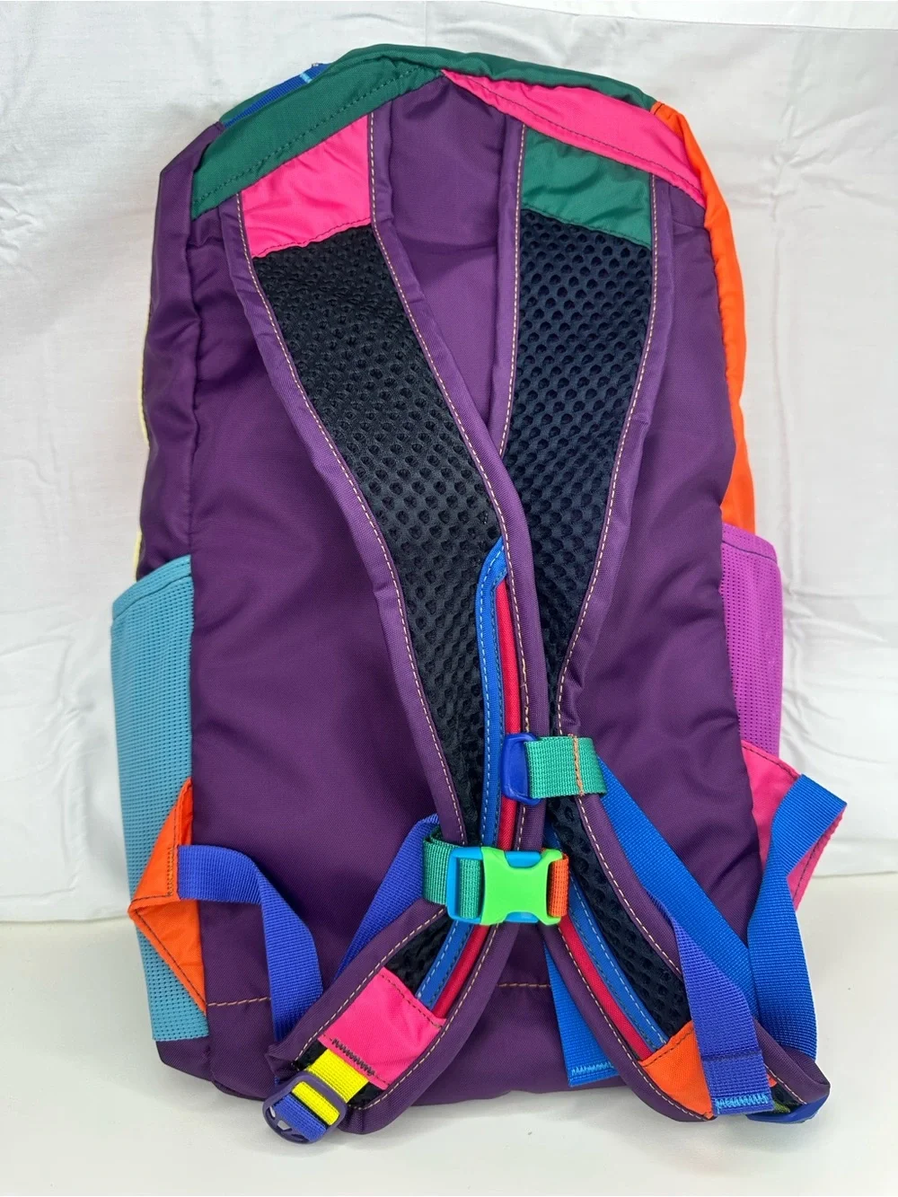 Cotopaxi Batac Del Día 16L Backpack One-of-a-Kind Multicolor Lightweight Daypack